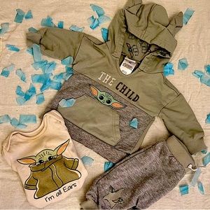 Baby Yoda/ Grogu Sweat outfit for infant